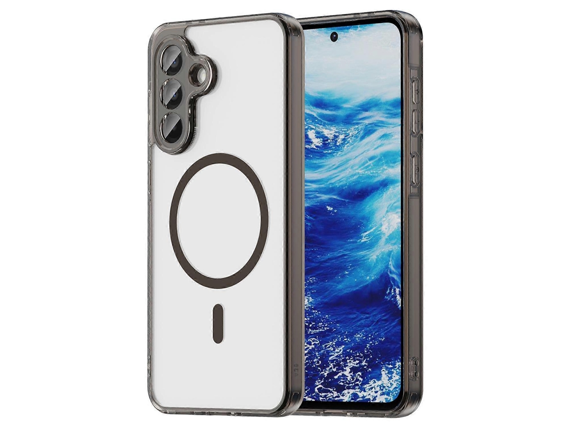 Capa Para Celular Samsung Galaxy A56 5g Com Proteção Magsafe, Em Pc Híbrido Com Tpu E Airbag.