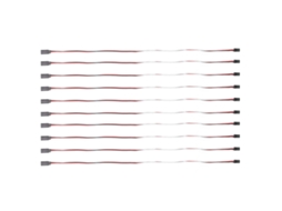 Cabo Extensor Servo 3 Pinos 500mm Cobre 10pcs