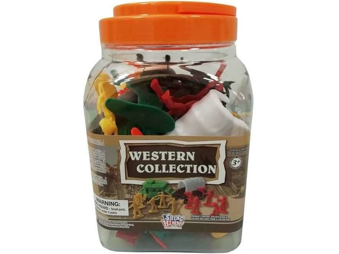 Cubo De Indios Y Vaqueros 36 Piezas Wcd02006 Valuvic M Más De 3 Añosvaluvic