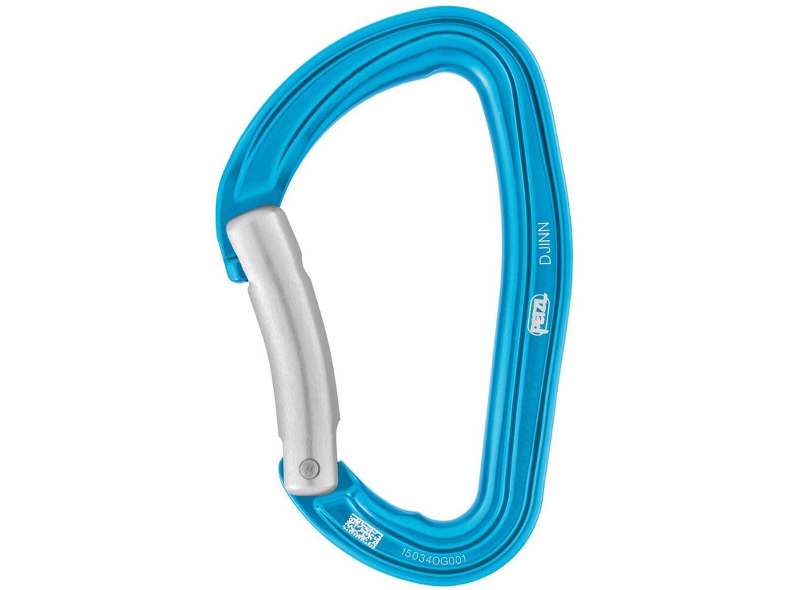 Novo mosquetão Petzl Curvo Djinn