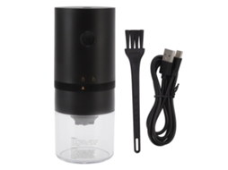 Moedor De Pimenta Elétrico Usb Recarregável Ajustável De Grossura Automática Moedor De Especiarias Preto Brilvibera