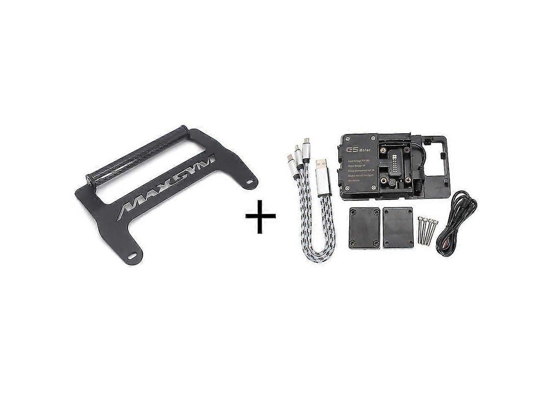Suporte Frontal Tl500 2020 Gps Navegação Sym Maxsym Tl500