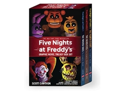 Livro Five Nights at Freddys Graphic Novel Trilogy Box Set de Scott Cawthon e Kira Breed-Wrisley (Inglês)
