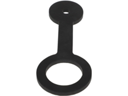 Trava De Porta Chuveiro Trailer, Suporte De Porta Trailer Em Silicone Preto, Comprimento Ajustável, Proteção De