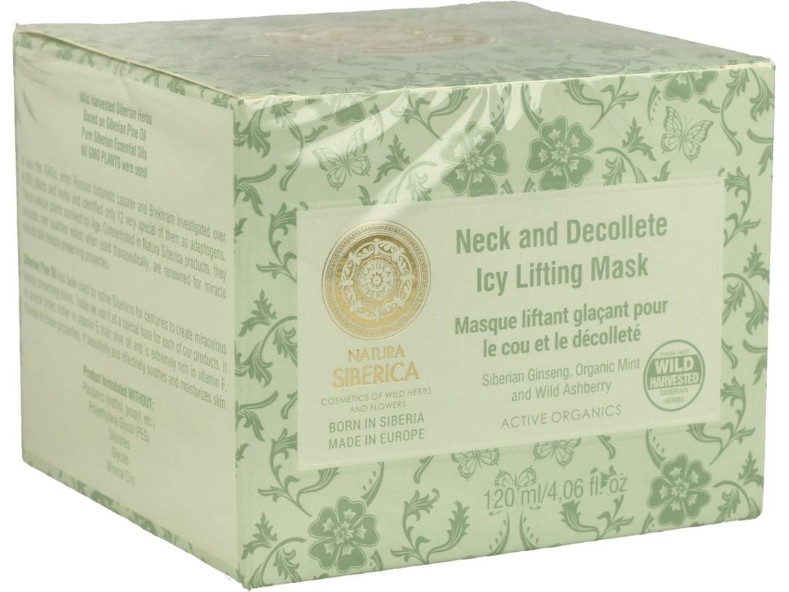 Máscara de Rosto NATURA SIBERICA Preta De Limpeza  (120 ml)
