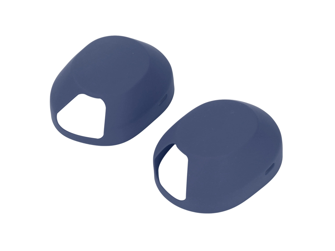 2 fundas de silicona para auriculares WH 1000XM5, resistentes a arañazos, lavables, azul oscuro | S/MARCA