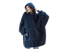 2026 manta Oversized com Capuz e Mangas para Casais Unissex Suave Polar Ideal para Casa e Ocasiões Especiais