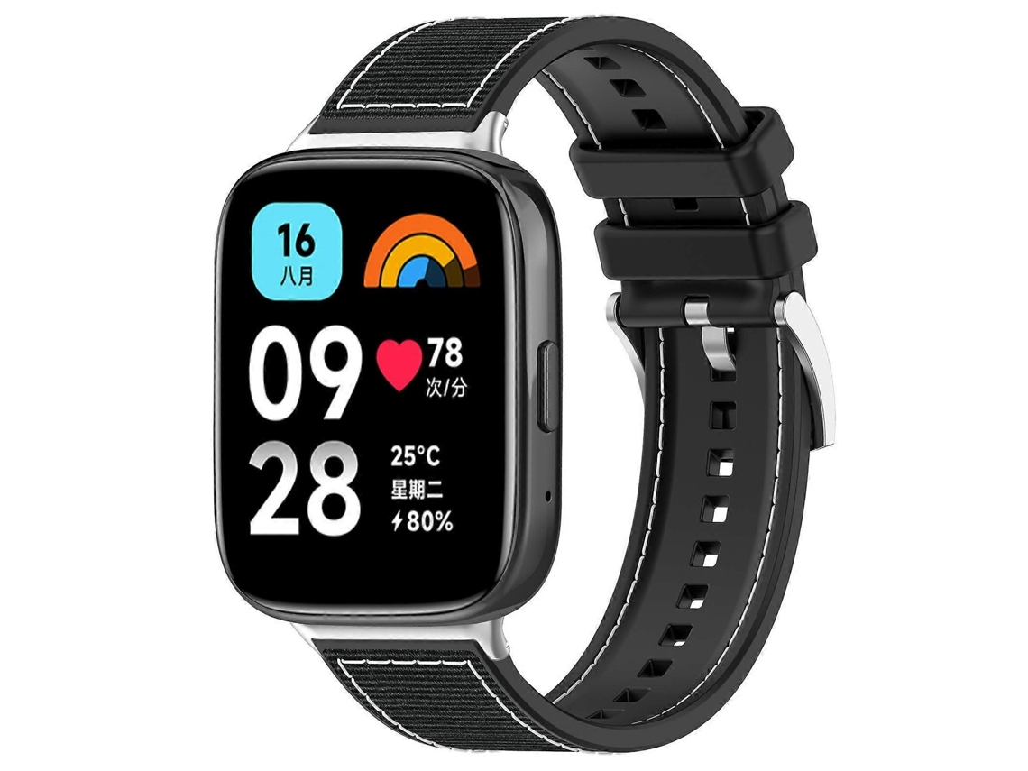 Pulseira De Relógio Híbrida De Nylon Trançado E Silicone Xdfind