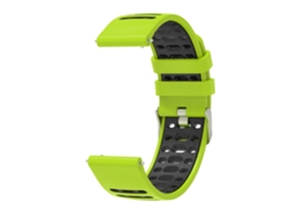 Adequado Para Pulseiras De Silicone.verde Grama Preto 20mm Yunzii
