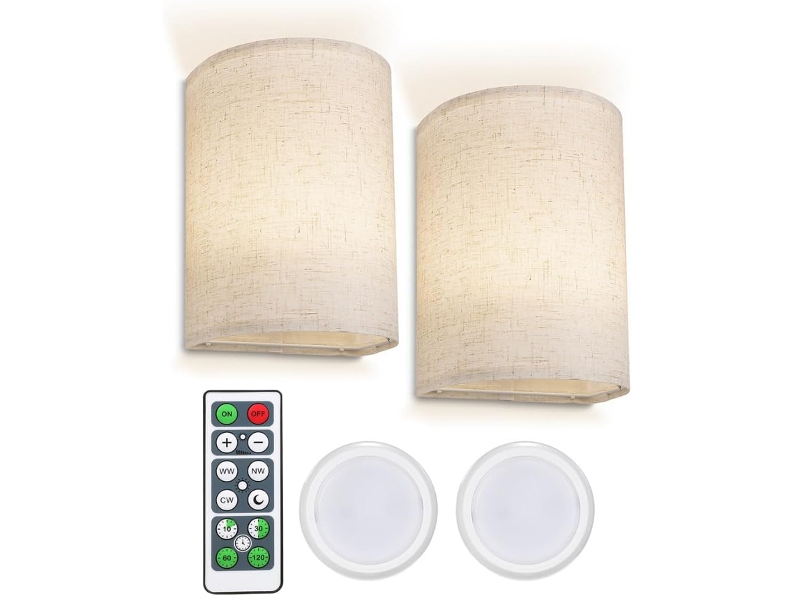 Luminária De Parede Retrô Em Tecido Com Cúpula Regulável Para Quarto E Sala De Estar, Instalação Sim Gokoco