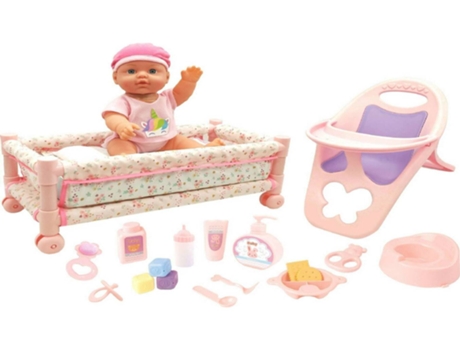 Mega Conjunto de Quarto e Papa com Boneco 31Cm TITUCHO