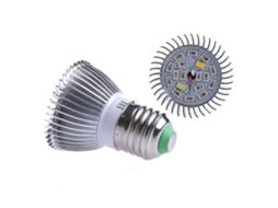 Lâmpadas De Cultivo De 18 W, Lâmpadas Led Para Cultivo De Plantas De Interior. Aquaforge