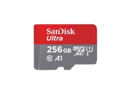 Cartão De Memória Flash Sandisk Ultra 256go Classe 10 Microsdxc