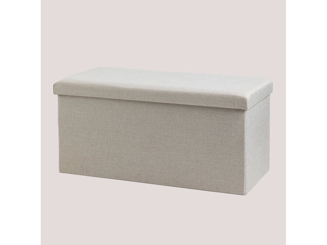 Sklum Tronco De Algodão Gipto 80 % Poliéster, 20 % Algodón           75 Cm                  Beige