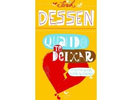 Livro Quando te Deixar de Sarah Dessen (Português - 2010)