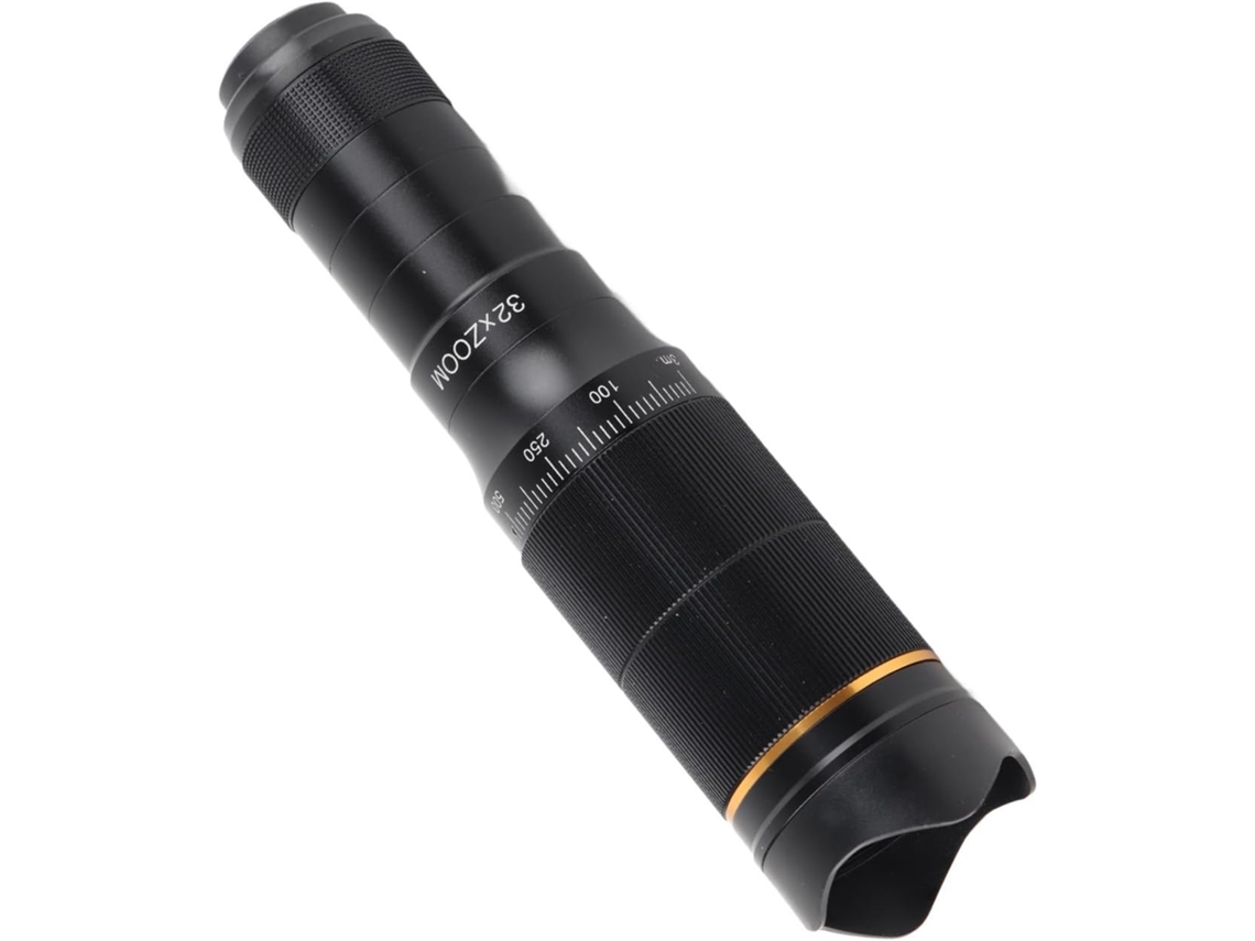 Kit De Lentes Para Celular, Lente Teleobjetiva Zoom 32x, Telescópio Monocular Hd Para Smartphone (preto)