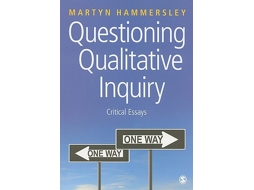 Livro Questioning Qualitative Inquiry de Martyn Hammersley (Inglês)