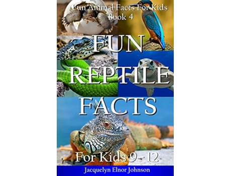 Livro Fun Reptile Facts for Kids 912 de Jacquelyn Elnor Johnson (Inglês)