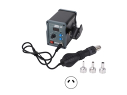 Estação de soldagem digital ajustável com ar quente para dessoldagem e debonding plug au 220v | S/MARCA