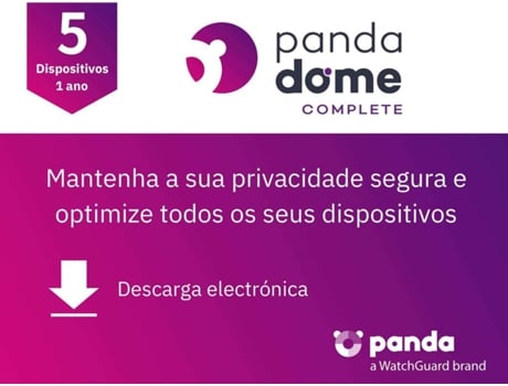 Software PANDA Dome Complete (5 Dispositivos - 1 ano - PC)
