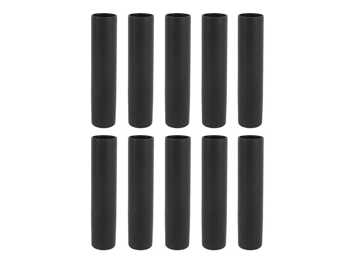Urbannova-10 Mangas De Pvc Para Manubrios De Equipamento Fitness Preto