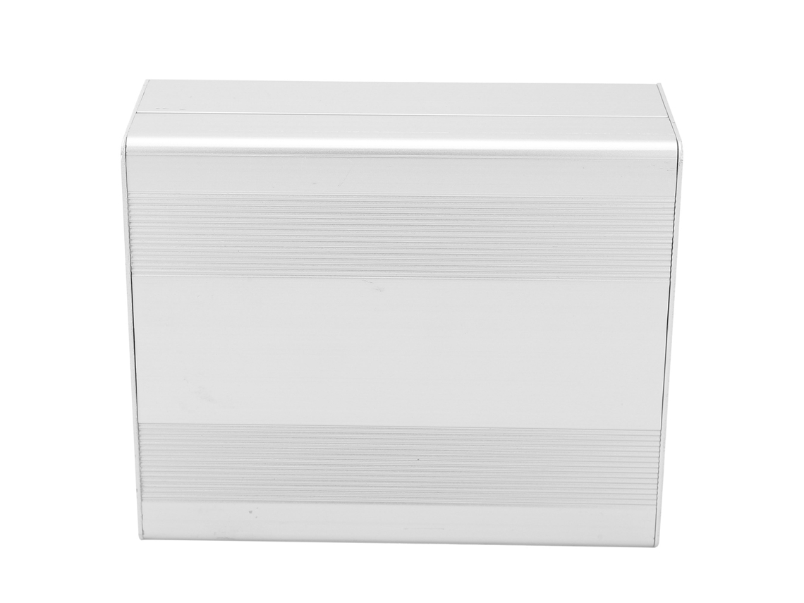 Caixa de junção elétrica em liga de alumínio, com compartimento dividido para placas de circuito impresso, 50x110x130mm