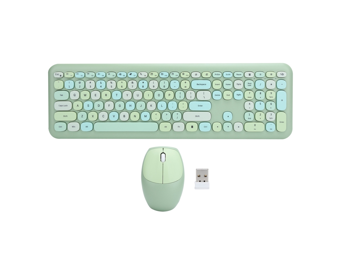 Combo De Teclado Sem Fio E Mouse 2.4ghz