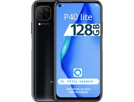 Smartphone HUAWEI P40 Lite (6.4'' - 6 GB - 128 GB - Preto) Smartphone HUAWEI P40 Lite (6.4'' - 6 GB - 128 GB - Preto)
