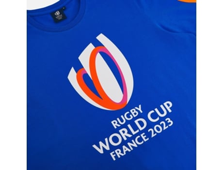 T-Shirt de Homem MACRON Polycotton Rwc France Azul (S)