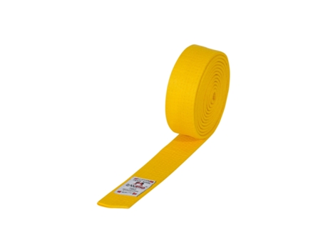 Cinto de Judo Unissexo DANRHO (4 x 220 cm - Amarelo)