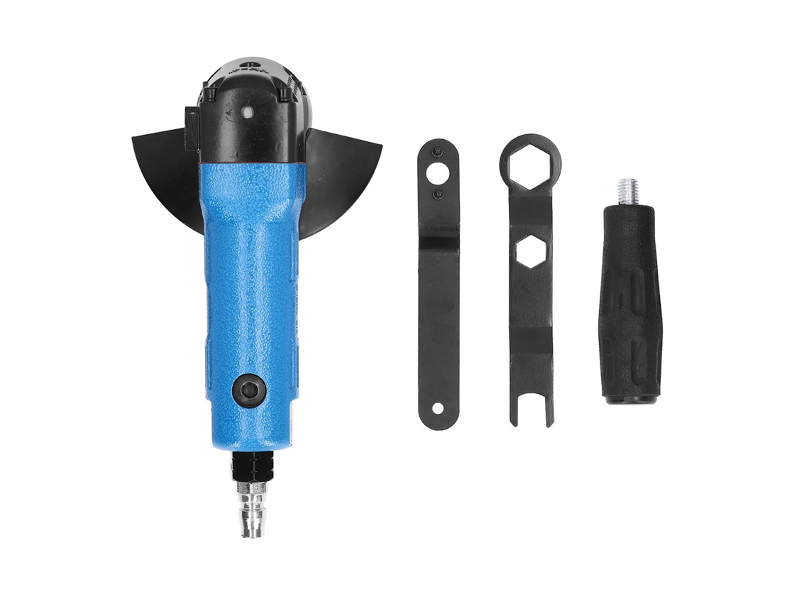 Polidora Angular Pneumática 4 Polegadas 11000rpm Leve de Liga de Alumínio para Corte e Polimento