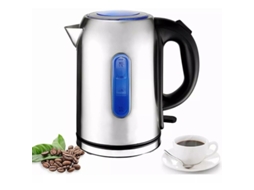 Chaleira Slowmoose de Aço Inoxidável, 1,7 L, 2200 W, Prata