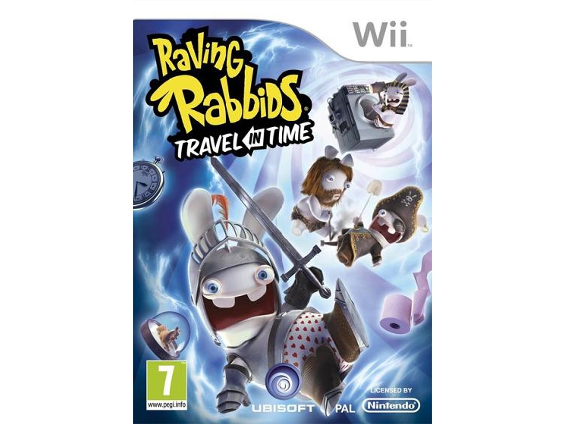 Jogo Nintendo Wii Raving Rabbids Regreso ao Passado