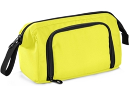 Estojo Multifuncional Amarelo Fluorescente de Grande Capacidade para Lápis, Ideal Enfermeiras, Escolas Prepara