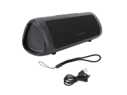 Caixa de Som Mali Bluetooth portátil, com luzes LED, resistente à água, coloridas