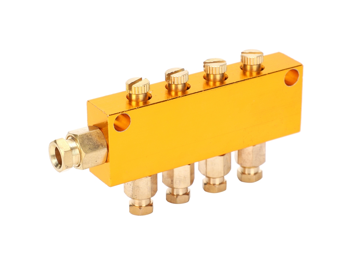 Laxiscreed Lubrificante Distribuidor Ajustável Para Pistão Com 4 Vias De Regulagem