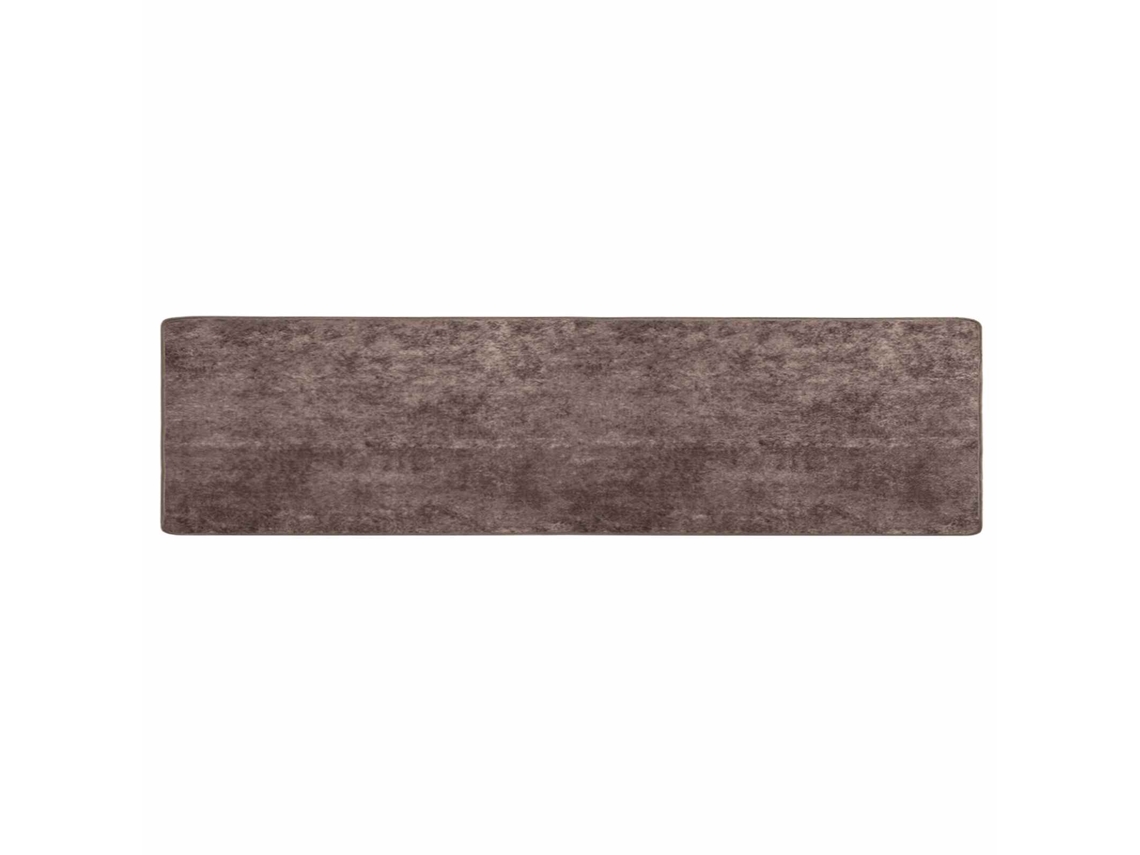 Vidaxl Passadeira Marsa Cinzento 400 X 80 Cm Poliéster E Pvc