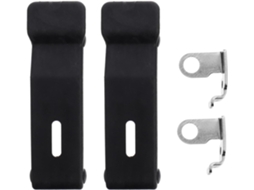 Conjunto De 2 Peças De Borracha Flexíveis Para Fechadura De Porta-malas.