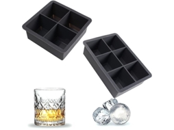 Moldes de Gelo Nova Line, esfera, grande, para whiskey, reutilizáveis, fácil de limpar | S/MARCA