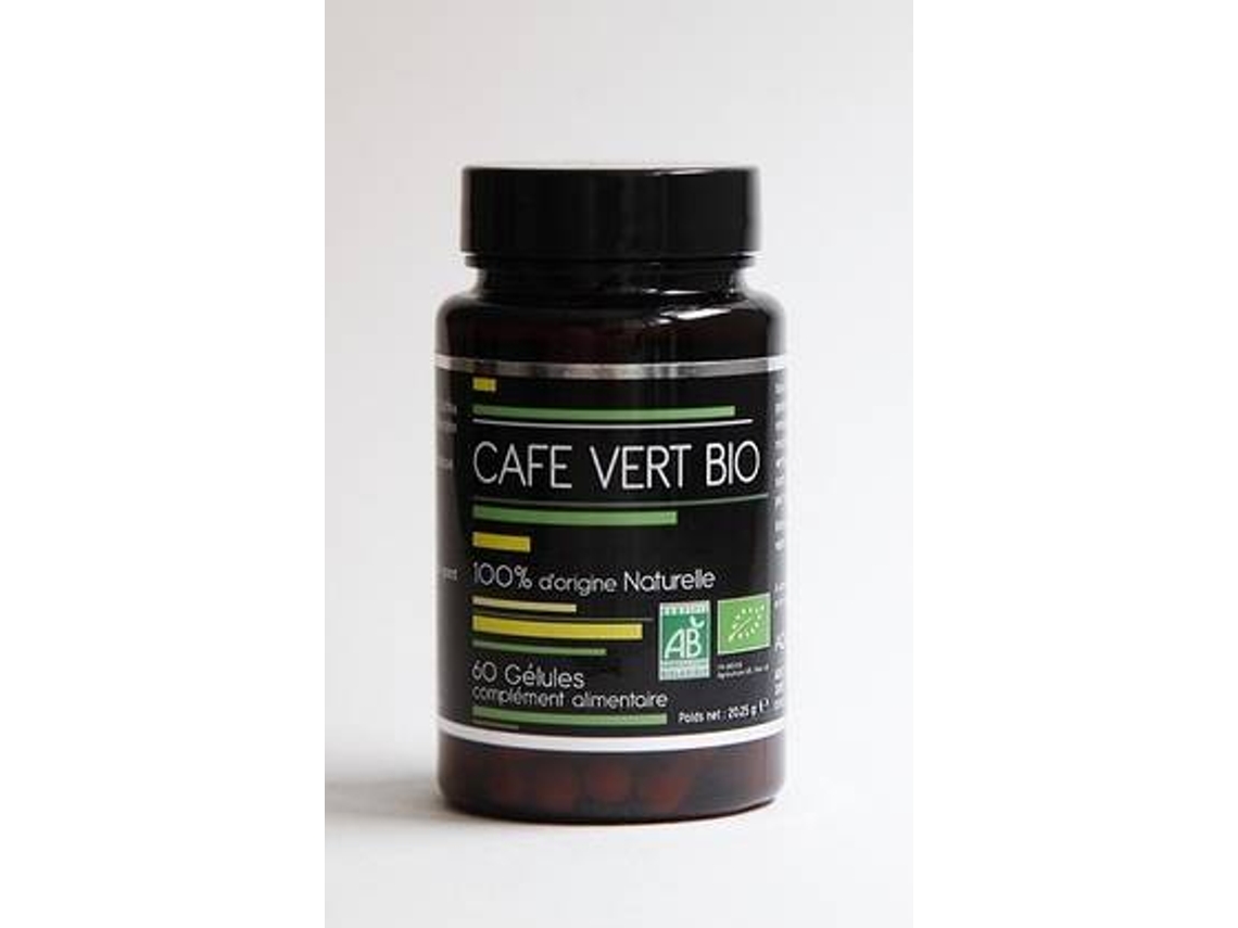 Suplemento Alimentar AQUASILICE Café Verde Bio (60 cápsulas)