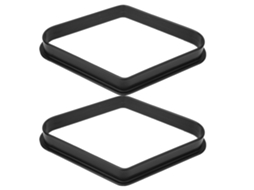 Omni-20262 Peças De Moldura Triangular De Plástico Profissional Para Bilhar 9 Bolas Snooker Acessórios De Suprimentos