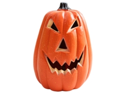 Laxiscreed Lanterna De Abóbora De 5.5 Polegadas Decorativa Para Halloween, Iluminada E Para Exteriores