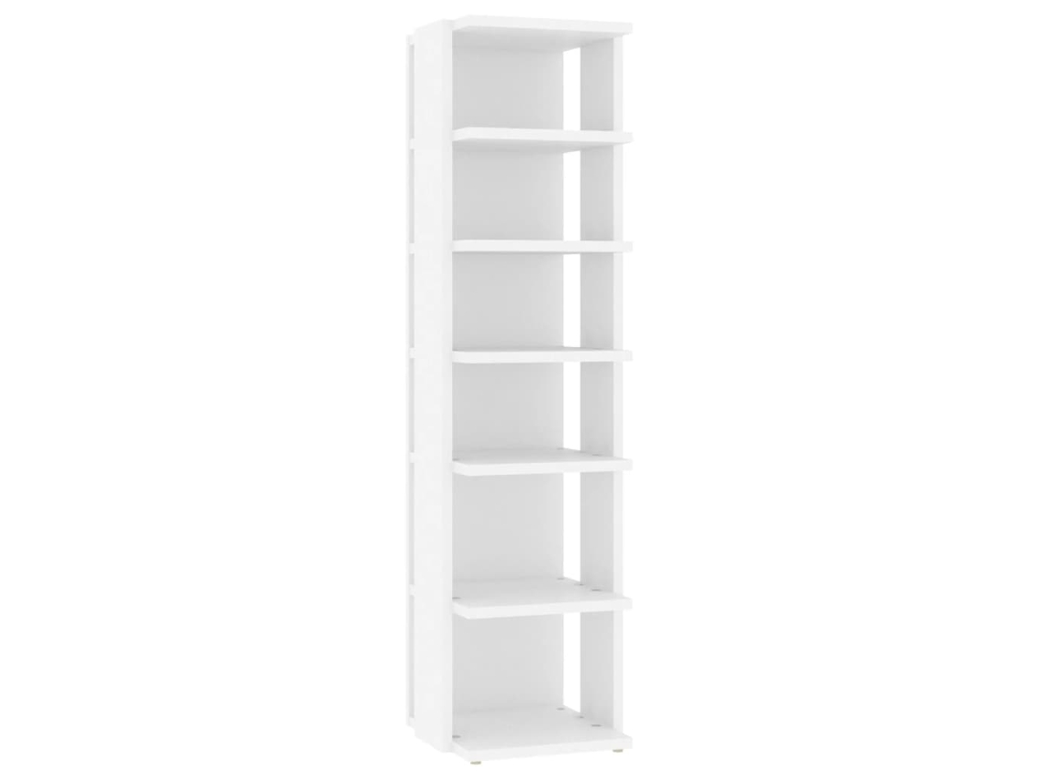 Sapateira VIDAXL Branco Madeira processada (27,5x27x102 cm)