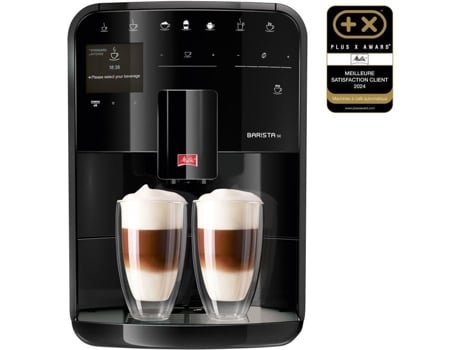 Cafeteira automática Melitta Barista SE F830 003 1450W com moedor, preta