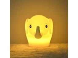 Luminária Noturna De Elefante De Silicone. 1 Simply