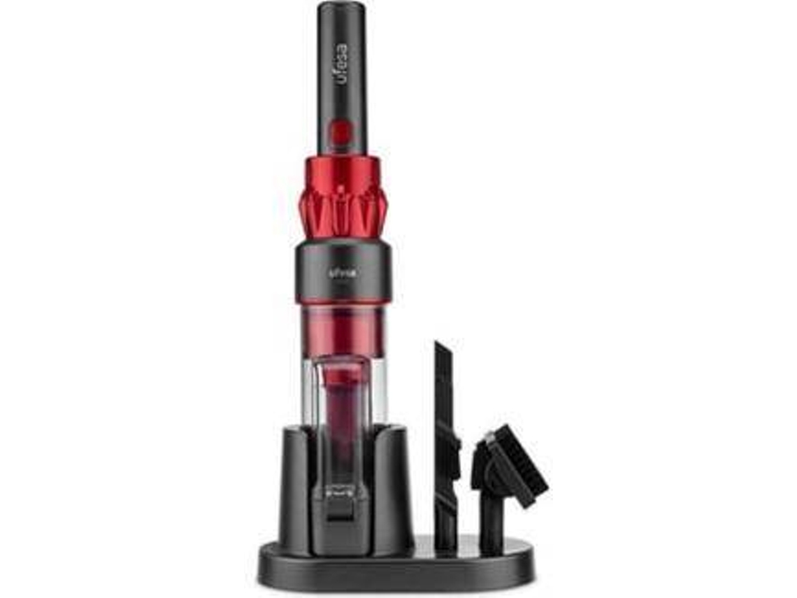Aspirador de Mão UFESA UH5 (Autonomia: 20 min - 140 ml - Preto e Vermelho)