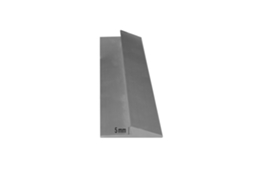 Jardin202 - Perfil Aluminio 2-5-8 Mm Altura 5mm Alt. 37mm Anch. 2m Larg. Sin Taladrado | 5mm Alt. 37mm Anch. 2m Larg. Sin Taladrado ()