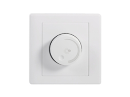 Laxiscreed Interruptor Dimmer Oculto Tipo 86 Para Parede Com Ajuste De Luz Rotativo
