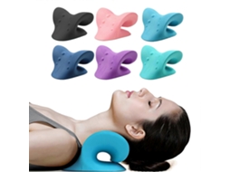 Almofada De Massagem Relaxante Para Pescoço E Ombros, Dispositivo De Tração Quiroprática Cervical Para Alívio Da Dor E Ajuste Da C Aquaforge