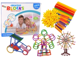 Blocos De Construção, Palitos De Construção, Canudos, Conjunto B.active